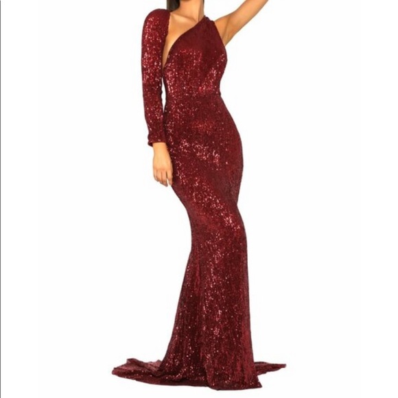 Red Prom Dress - Picture 2 of 5